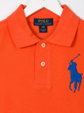 logo embroidered polo shirt