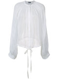 pleated blouse 