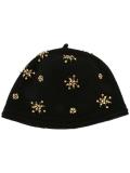 embellished hat