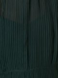 无袖百褶连衣裙