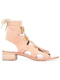 lace-up sandals 