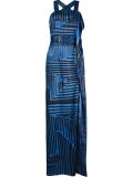 printed long dress