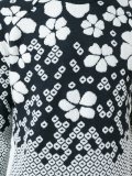 花卉嵌花毛衣