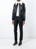 lamb fur collar jacket