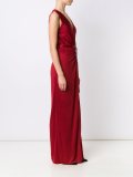 v-neck gown 