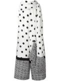 polka dots palazzo pants