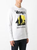 surf print sweatshirt