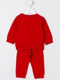 logo print tracksuit romper