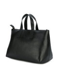 debossed logo shoulder bag