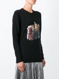 sequined bag jumper