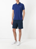 logo embroidered polo shirt