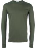 crew neck slim sweatshirt
