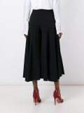 high-rise wide-legged cropped trousers