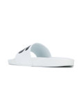 logo print slider sandals 