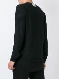 patched long sleeve T-shirt