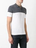 colour block polo shirt