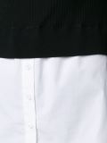 layered shirt jumper