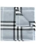 checked scarf