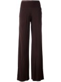 bias-cut palazzo pants