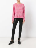 flared sweatshirt 
