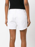 bead and crystal embellished shorts