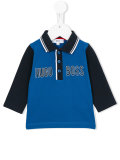 logo print polo shirt 