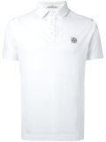 logo patch polo shirt 