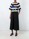 striped patch jumper 