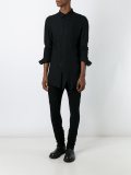 dislocated fastening shirt