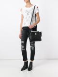 skull detail tote
