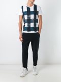 check print T-shirt