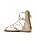 twisted strap sandals