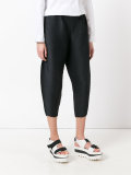 slouched ribbed track trousers
