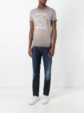 ‘Slim’ chain trim jeans 