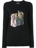 sequined bag jumper