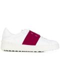contrast band sneakers 