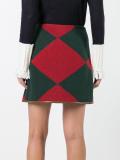 geometric motif envelope skirt