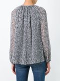 semi sheer blouse