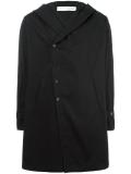 hooded coat