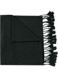 tassel fringe oversized scarf
