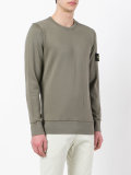 logo patch sweatshirt 
