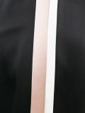 striped wide leg trousers
