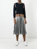 zipped cardigan 