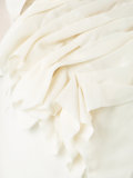 draped asymmetric blouse 
