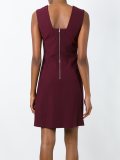 flared sleeveless dress