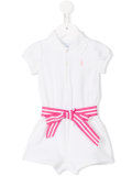 belted romper