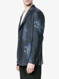 floral print blazer