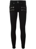 skinny zip jeans