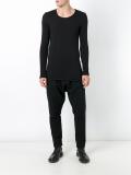 fine knit longsleeved T-shirt 