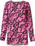 printed longsleeved blouse 